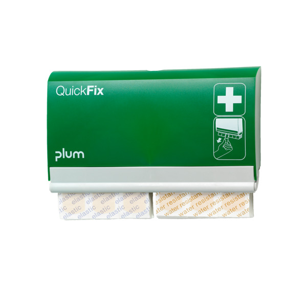 Plasterdispenser Quickfix Plum vegghengt, m/90 plaster