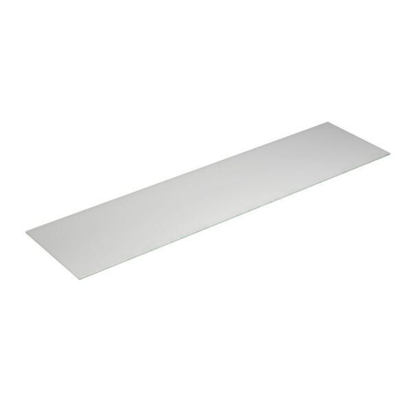 Benkeplate Form 200-219x50, hvit