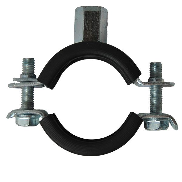 12-20 Proclamp skruklammer M8/M10, m/dempegummi, elforsinket