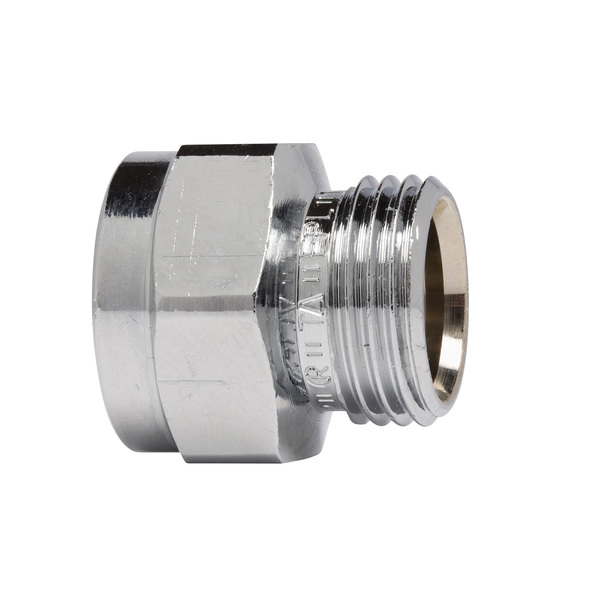 3/8x1/2 FPL union kropp, innvendig gjenger, forkrommet