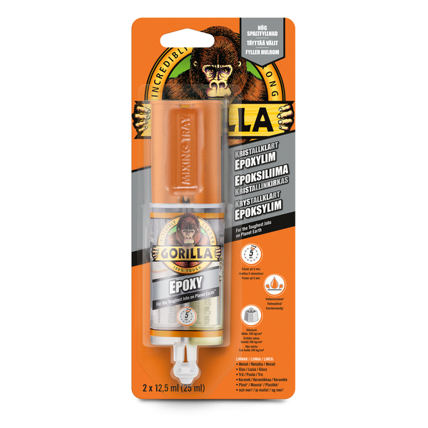 Gorilla epoxylim, 25 ml