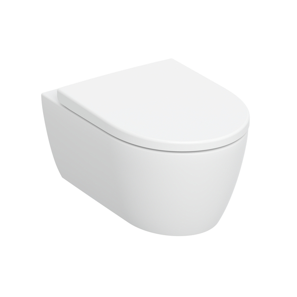 Geberit iCon veggskål Turboflush, med sete