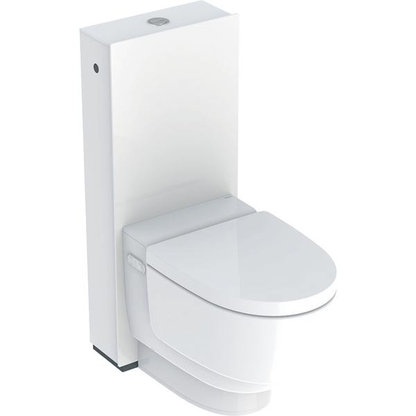 Aquaclean Mera Classic dusjtoalett gulv, hvit glass