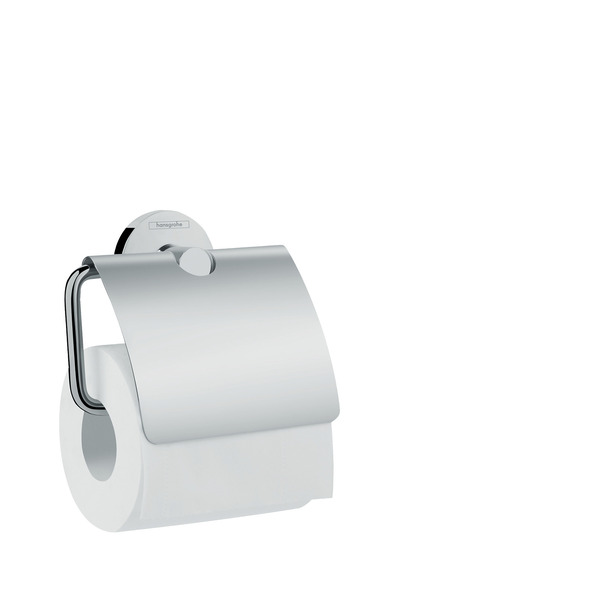 Logis Universal Papirholder med lokk, krom