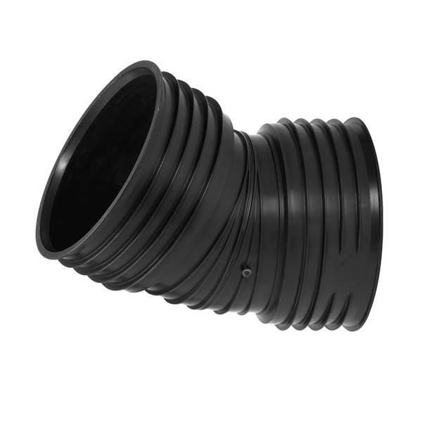 500 mm IQ bend med 2 muffer 30 grader, Eksklusiv pakning