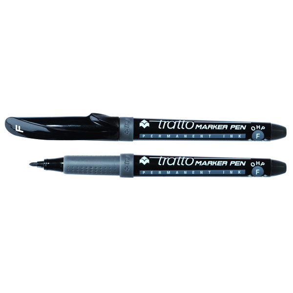 Lyra Tratto merkepenn OHP F 0,8 mm, sort