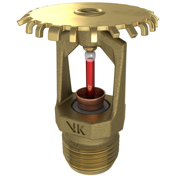 1/2 sprinklerhode K71 RES SSU 68C VK467, messing