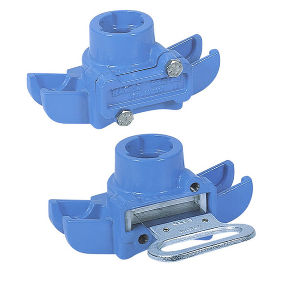 65-500x46 universal klammer overdel, m/sperre og ZAK®-tilkobling