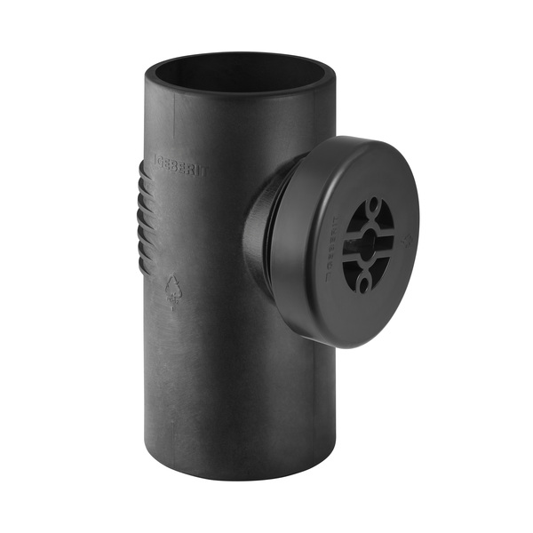 110 mm Silent-db20 stakeluke 90, m/rund serviceåpning