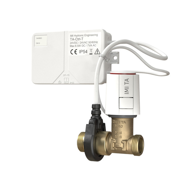 DN15 LF Elektronisk varmtvanns sirkulasjonsventil 24V
