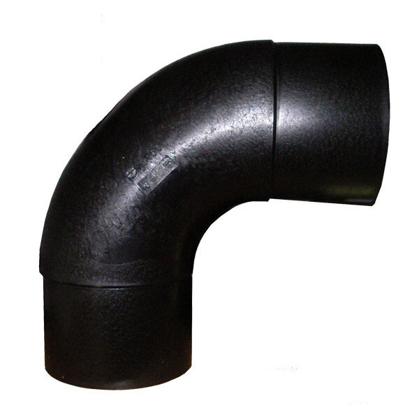 50 mm PE100 bend 90° lang SDR17, f/el sveis, R1XD