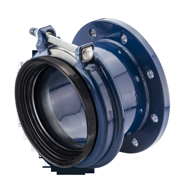 100 mm Hymax2 flensemuffe 108-143 PN16, ikke strekkfast
