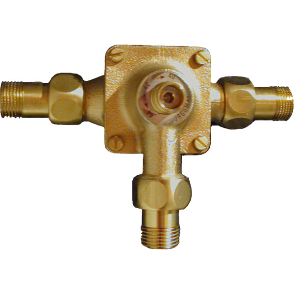1/2 JRGUMAT 3100 blandeventil 18C, (12-25C) m/kupling