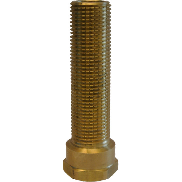 1/2x1/2x90 mm Red pipe forlenger, for sprinkelhode