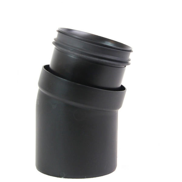 75 mm Smartline bend 15° PP, sort