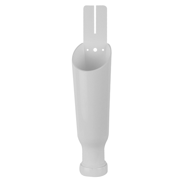 Falu vaskemaskintrakt 32 mm med kon/mutter, hvit