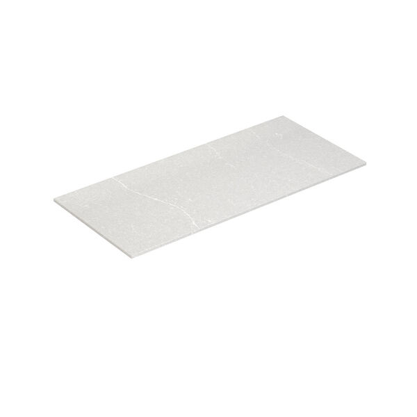Benkeplate Silestone 1005x455x12 mm, Desert Silver