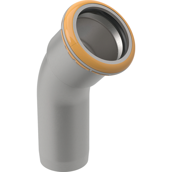 15 mm Mapress Therm bend 45°, med spissende