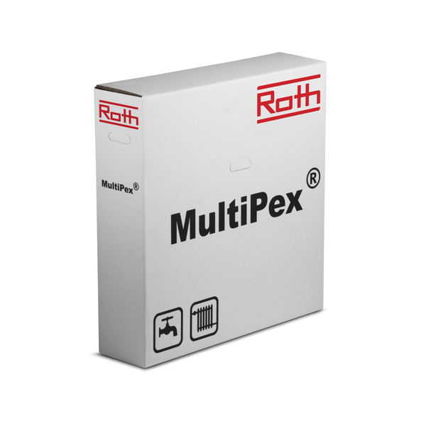 Roth 12x2,0mm Multipex rør uten varerør, kveil 60 meter