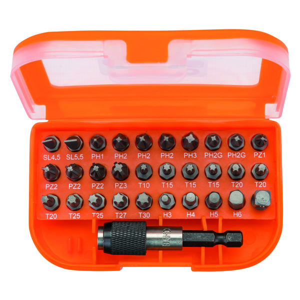 Bahco 1/4 bitssett 31 deler basic