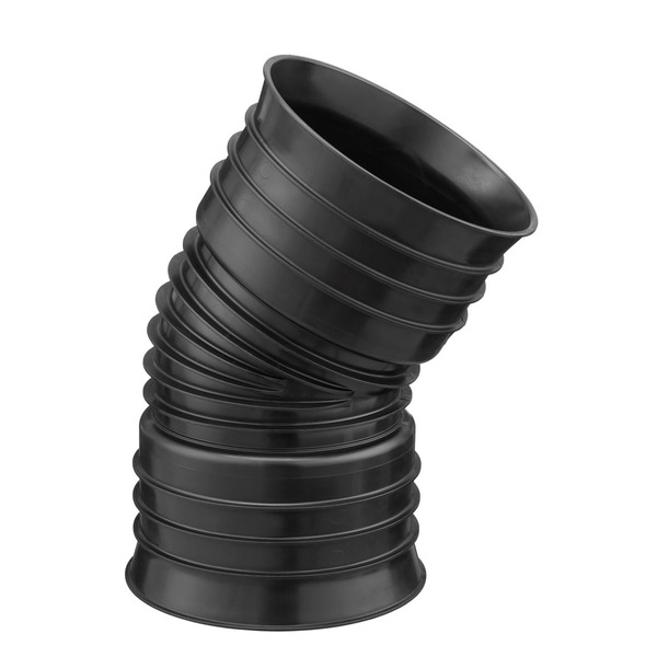 600 mm IQ bend med 2 muffer 30 grader, Eksklusiv pakning