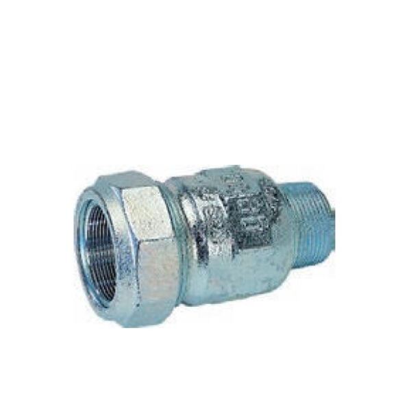 1 Uniflex 6653 tippunion 25x25 stål
