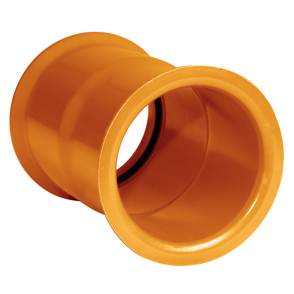 75x20 Protectline PVC trompetmuffe, oransje