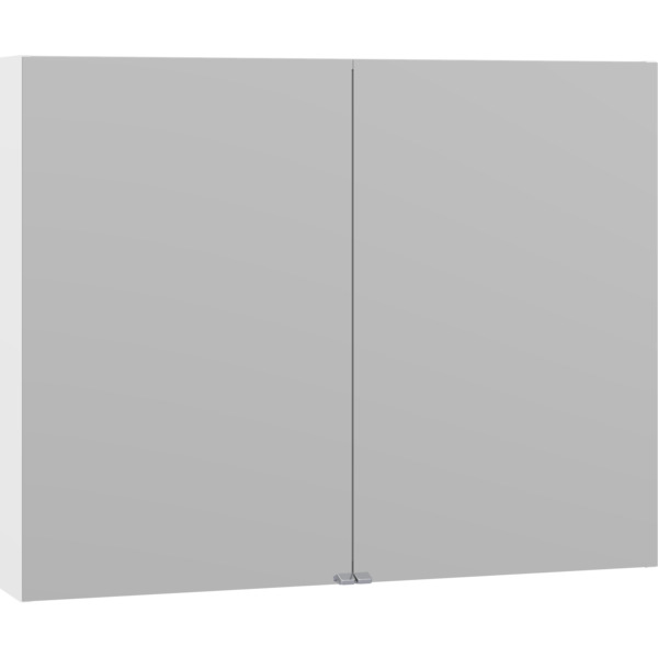 1904 Voss speilskap m/2 dører uten lys, 1000x145x800 mm, hvit matt