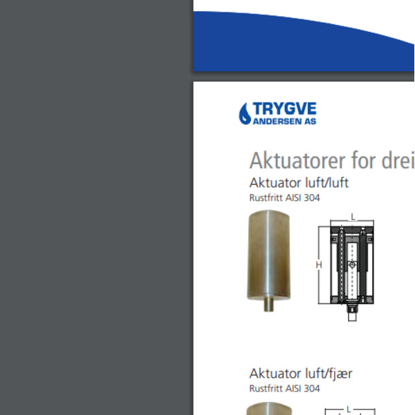 DN25-65 aktuator luft/luft  DIN/SMS 304