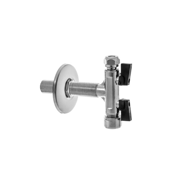 1904 3/8x1/2 dobbel tilkoblingskran