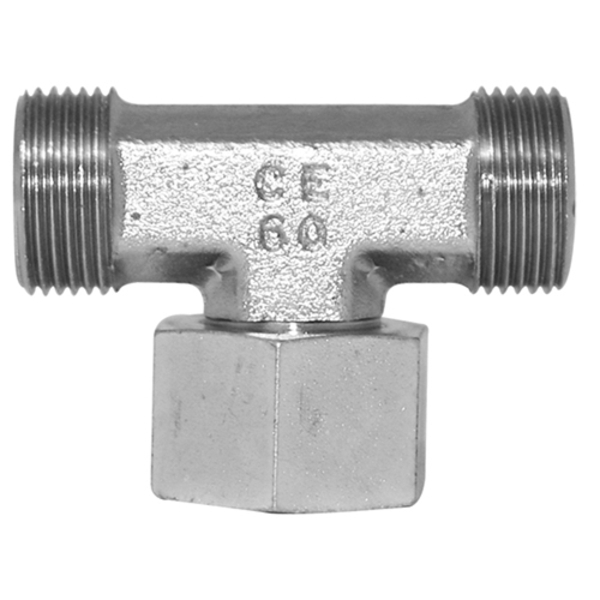 6 Snittringskobling T-stykke EVW-O 316L, S-serie