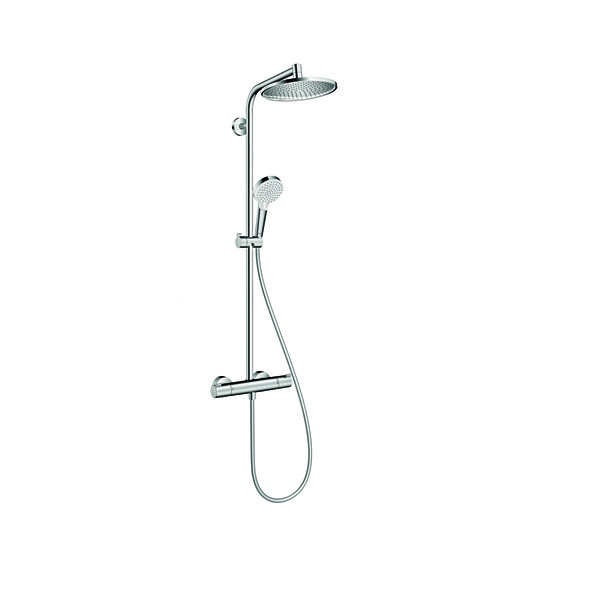 Crometta S Showerpipe 240 m/termostat, krom