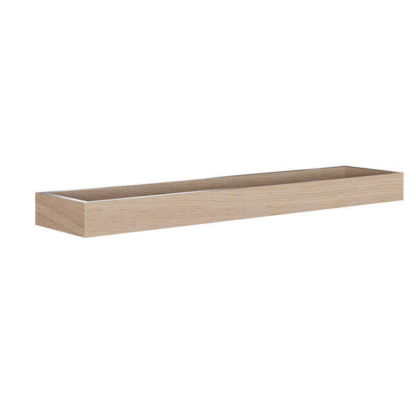 Hyllemodul til veggmontering 60 cm, Lys eik