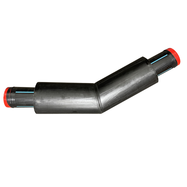 160/250 Isovarm bend 30° PE100, SDR11 PN16