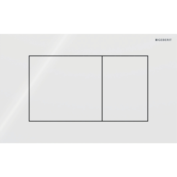 Sigma 40 betjeningsplate square, Hvit