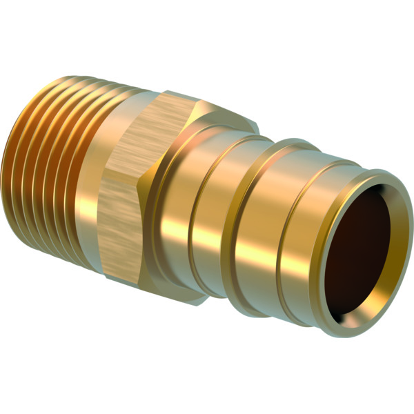 25 mm x 3/4" MT Q&E rettnippel utvendig DR