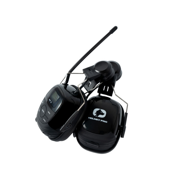 Wolf hjelmhørselvern PRO, DAB/FM bluetooth