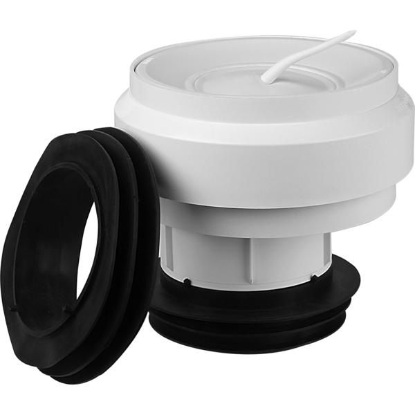 Falu klosettstuss med luktstopper, eksentrisk 12 mm