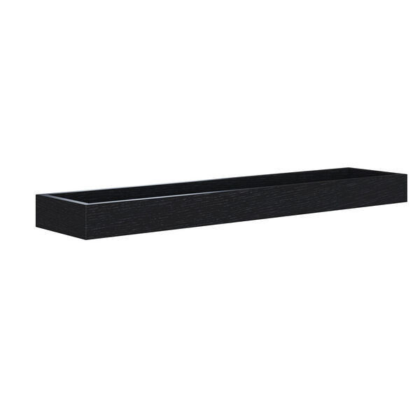 Hyllemodul til veggmontering 60 cm, Eik noir