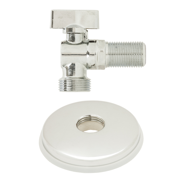 1/2’’ x 3/4’’ Vaskemaskinkran med dekkskive, BF