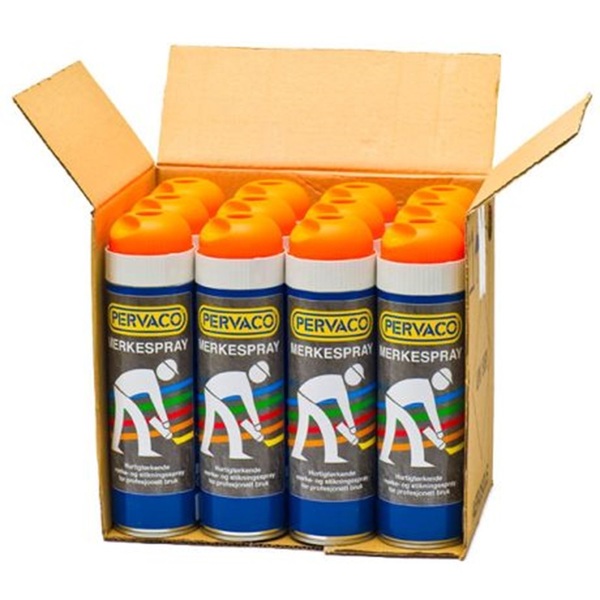 500 ml Prevaco merkespray, orange fluorescerende