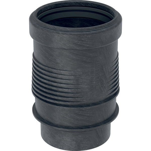 110 mm Silent-db20 ekspansjonsmuffe, m/klammerspor