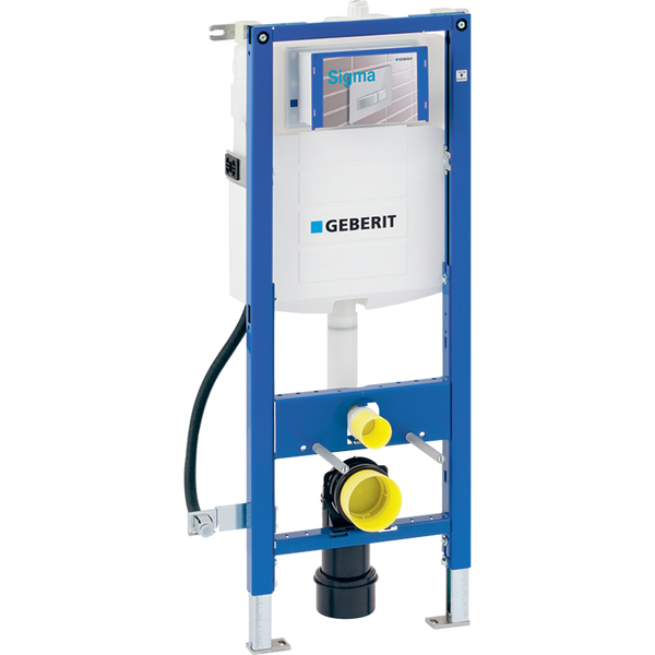 Duofix Sigma innbyggingssisterne 112 cm, smal modell, PEX-kobling