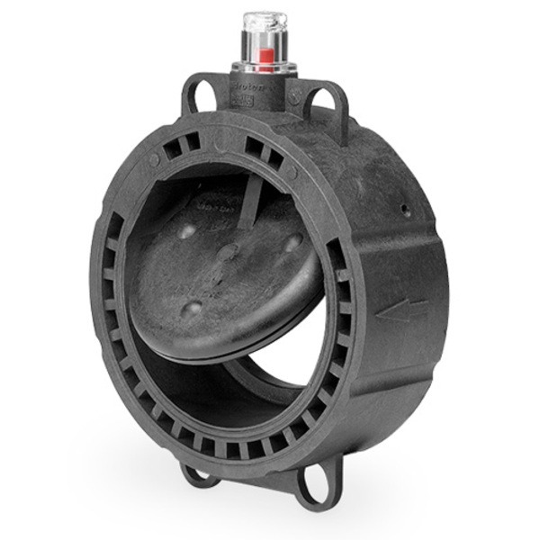 DN200 D225 PP tilbakeslagsventil EPDM, HID-13 PPG/316 EPDM