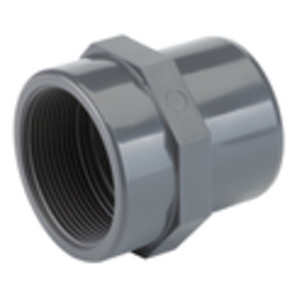 25x1/2 PVC-U overgangsnippel TP