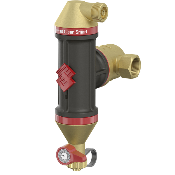 3/4 Flamco mikroboble-/smussutskiller, clean smart