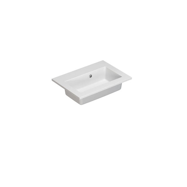 Servant Mini Minore 50,2x35,5 cm, uten kranhull, hvit matt