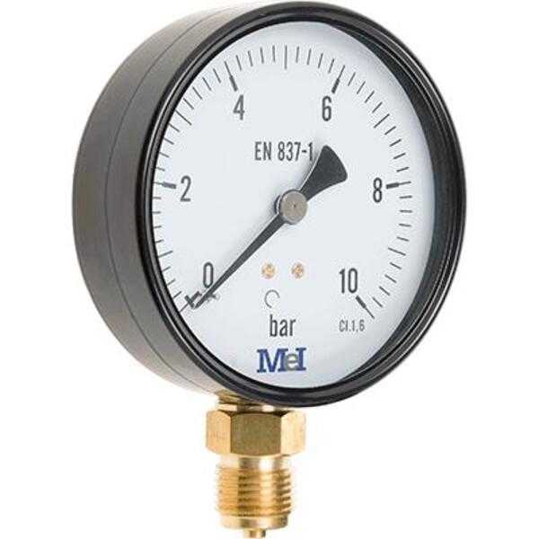 1/2 manometer Ø150 0-16 bar ned