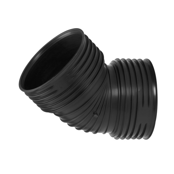 500 mm IQ bend med 2 muffer 15 grader, Eksklusiv pakning