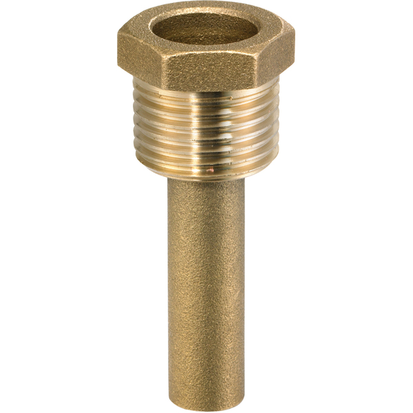 1/2x50 messing følerlomme 25 bar